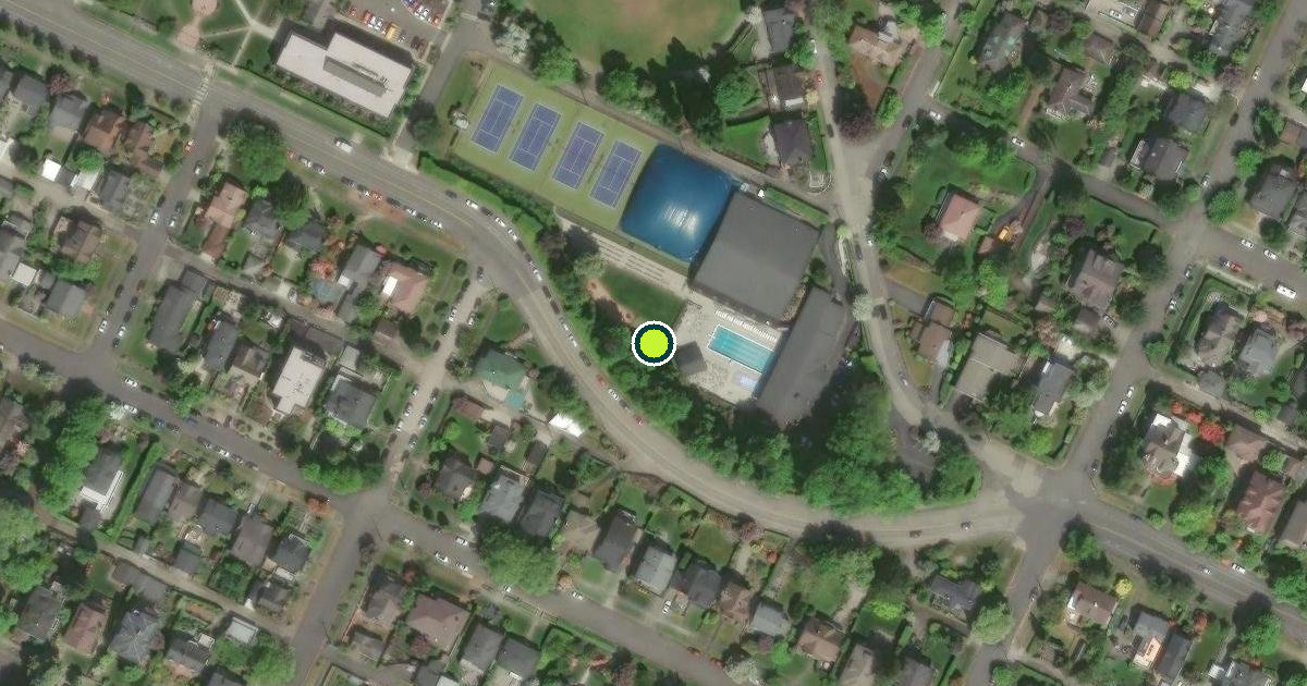Satellite view of Tacoma Pickleball Courts