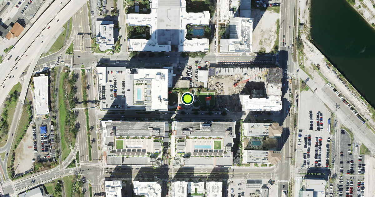 Satellite view of Tampa Pickleball Courts