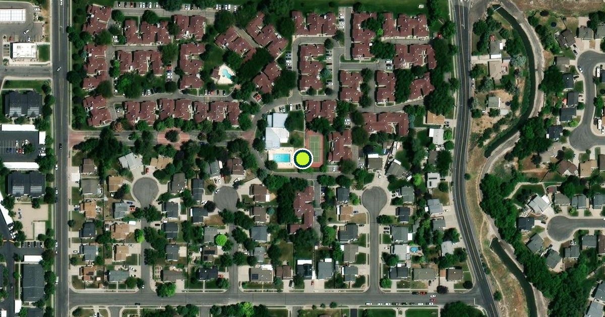 Satellite view of Taylorsville Pickleball Courts