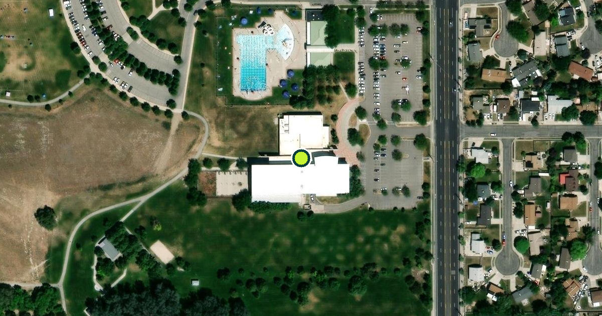 Satellite view of Taylorsville Recreation Center