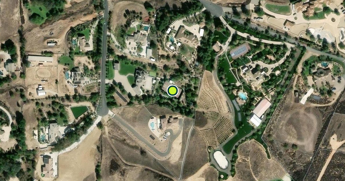 Satellite view of Temecula Pickleball Courts