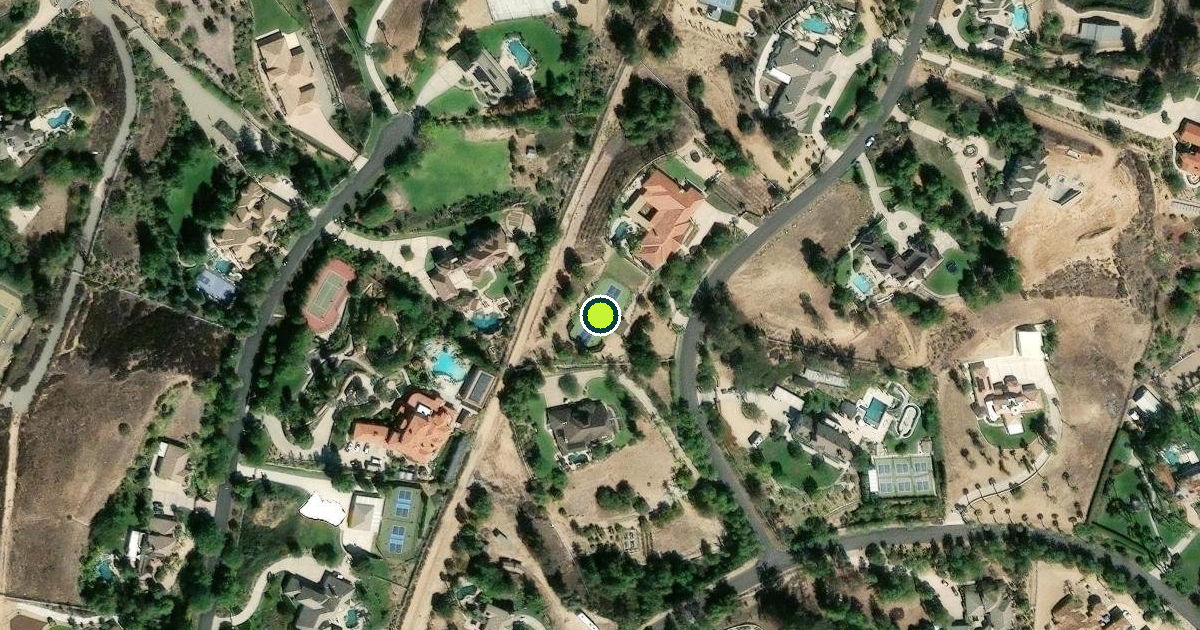Satellite view of Temecula Pickleball Courts