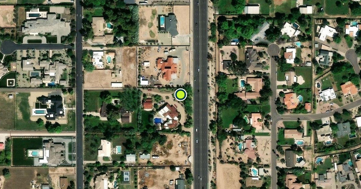 Satellite view of Tempe Pickleball Courts