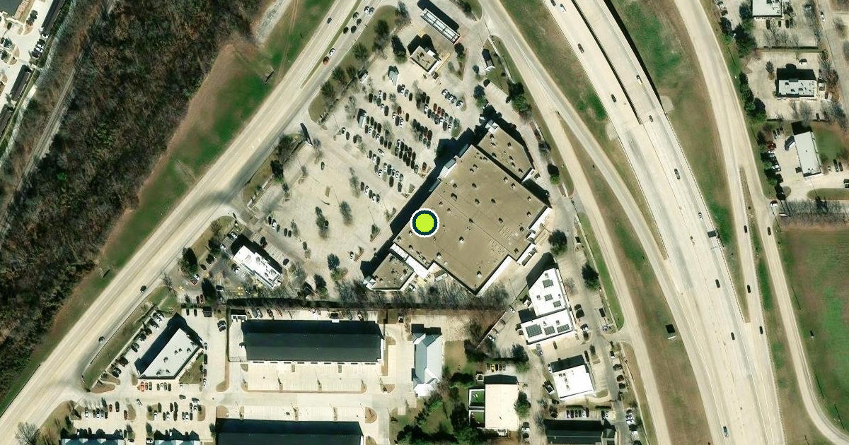 Satellite view of Texas Pickleball