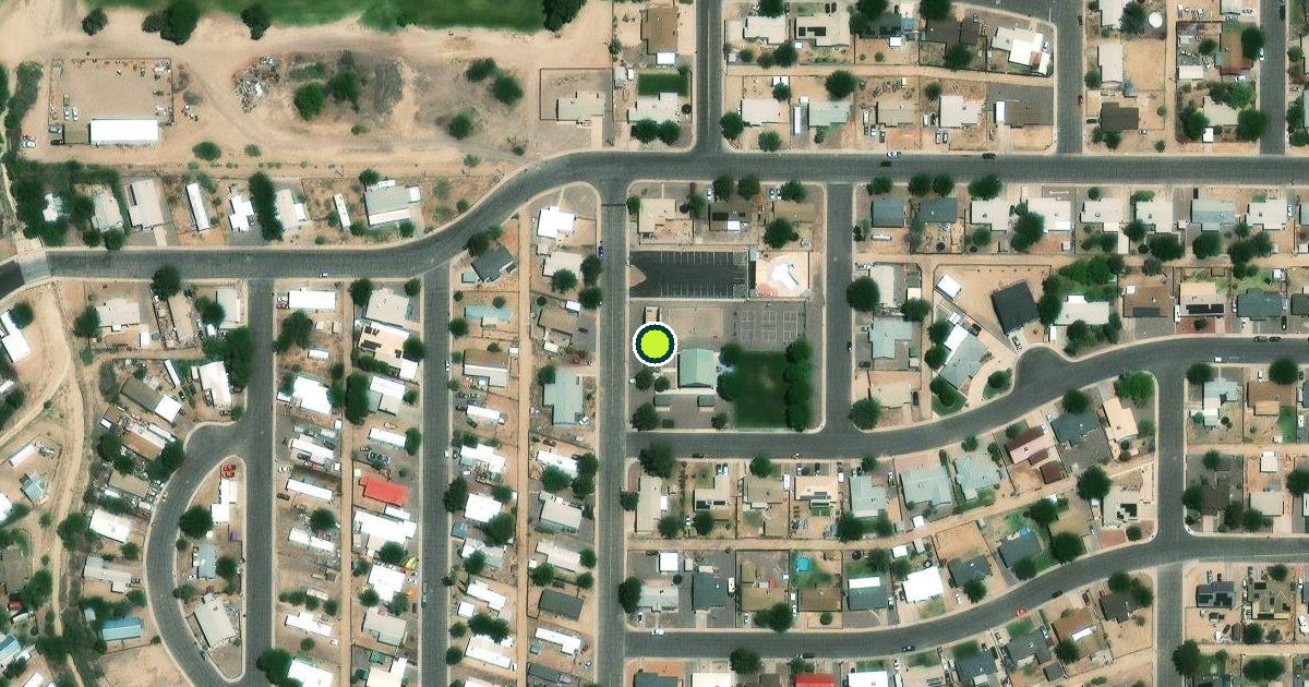 Satellite view of Thatcher Pickleball Courts