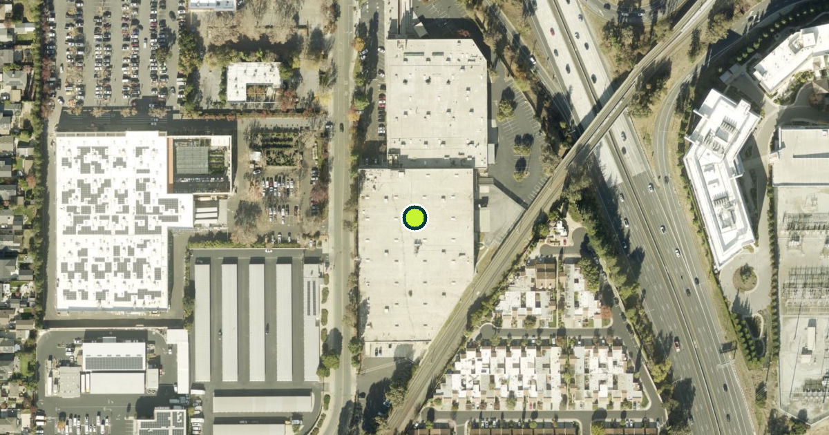 Satellite view of The Hub