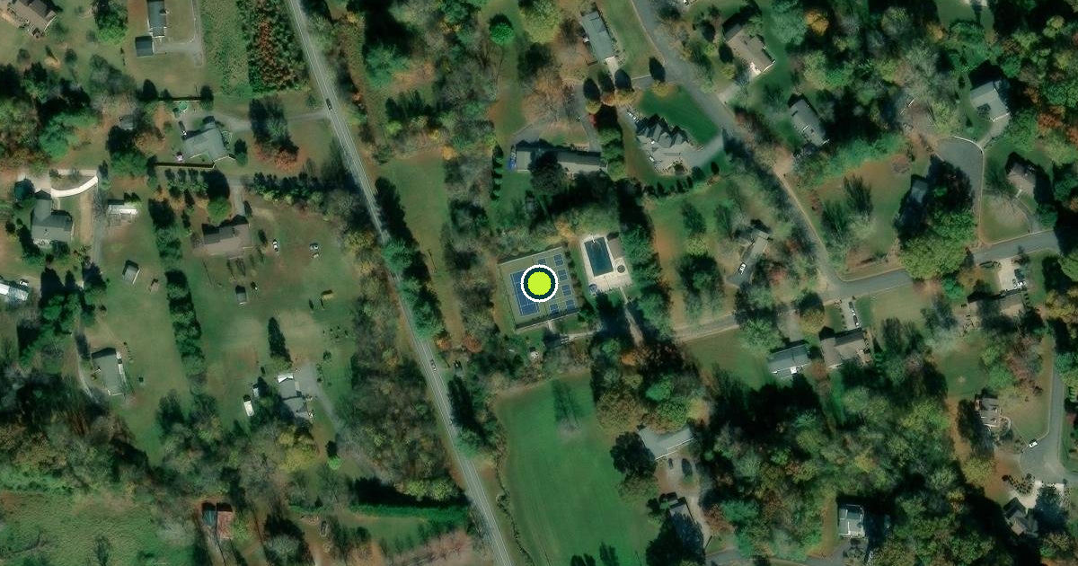 Satellite view of The Luckydog Club Tennis and Pickleball