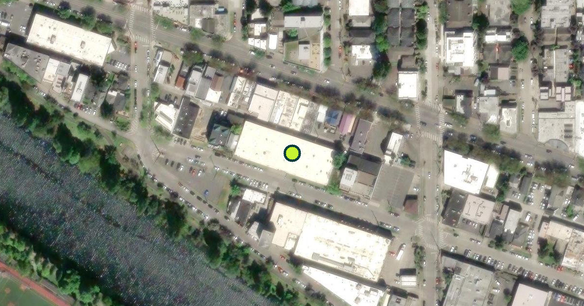 Satellite view of The Picklr Fremont