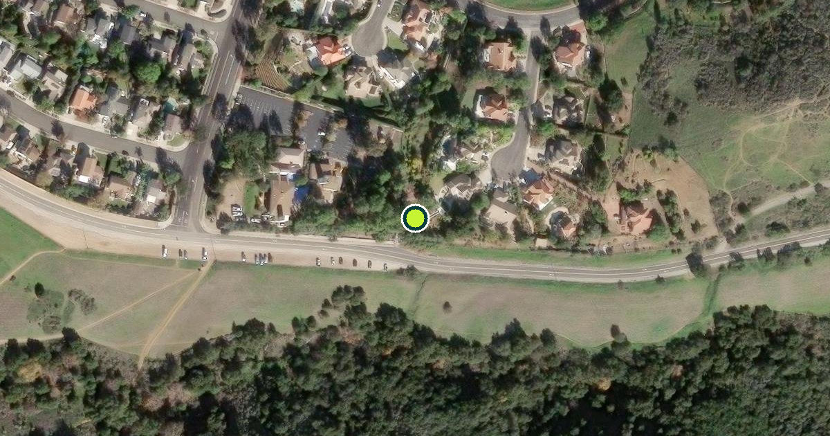 Satellite view of Thousand Oaks Pickleball Courts