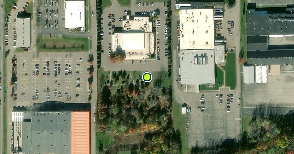 Satellite view of Three Rivers Pickleball Courts