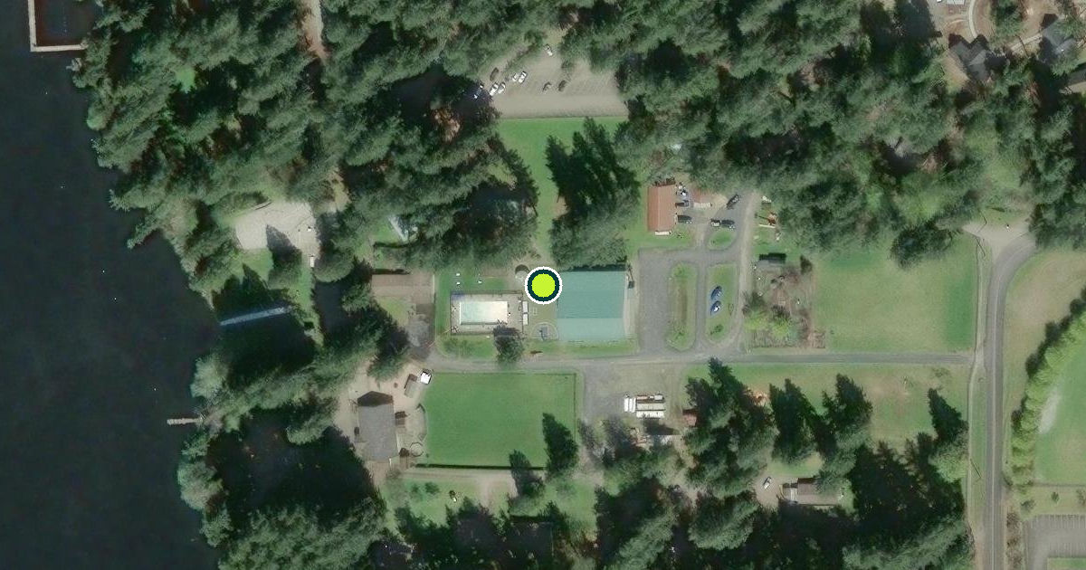 Satellite view of Thurston County Pickleball Courts