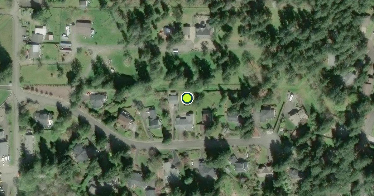Satellite view of Thurston County Pickleball Courts