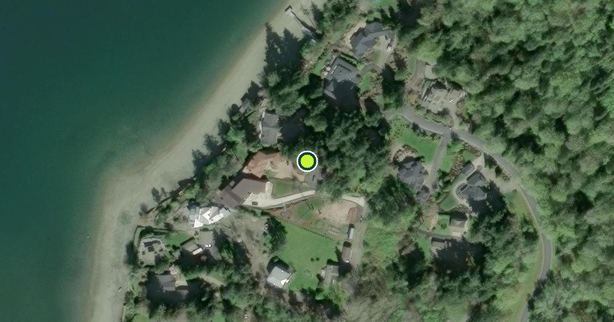 Satellite view of Thurston County Pickleball Courts