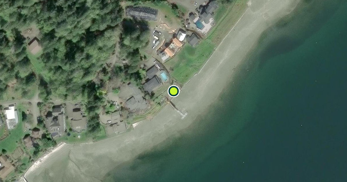 Satellite view of Thurston County Pickleball Courts