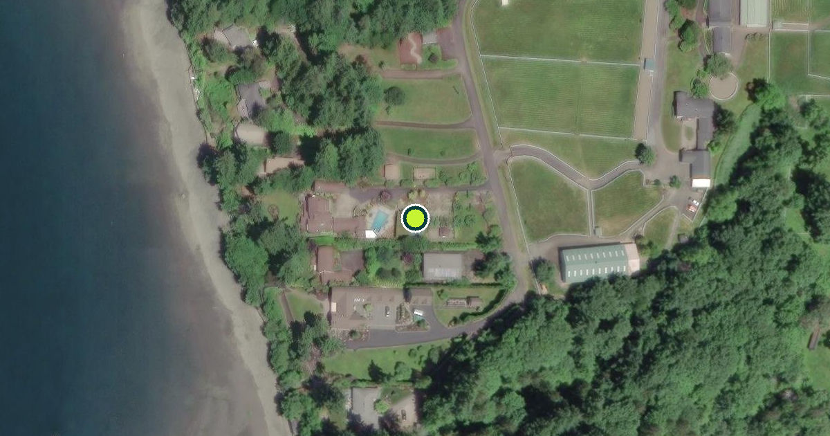 Satellite view of Thurston County Pickleball Courts