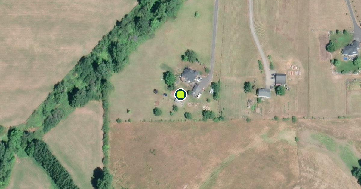 Satellite view of Thurston County Pickleball Courts