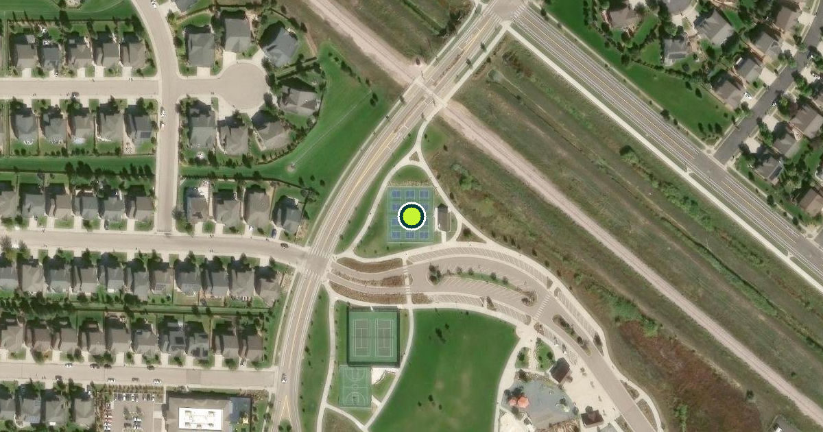 Satellite view of Timnath Pickleball Courts