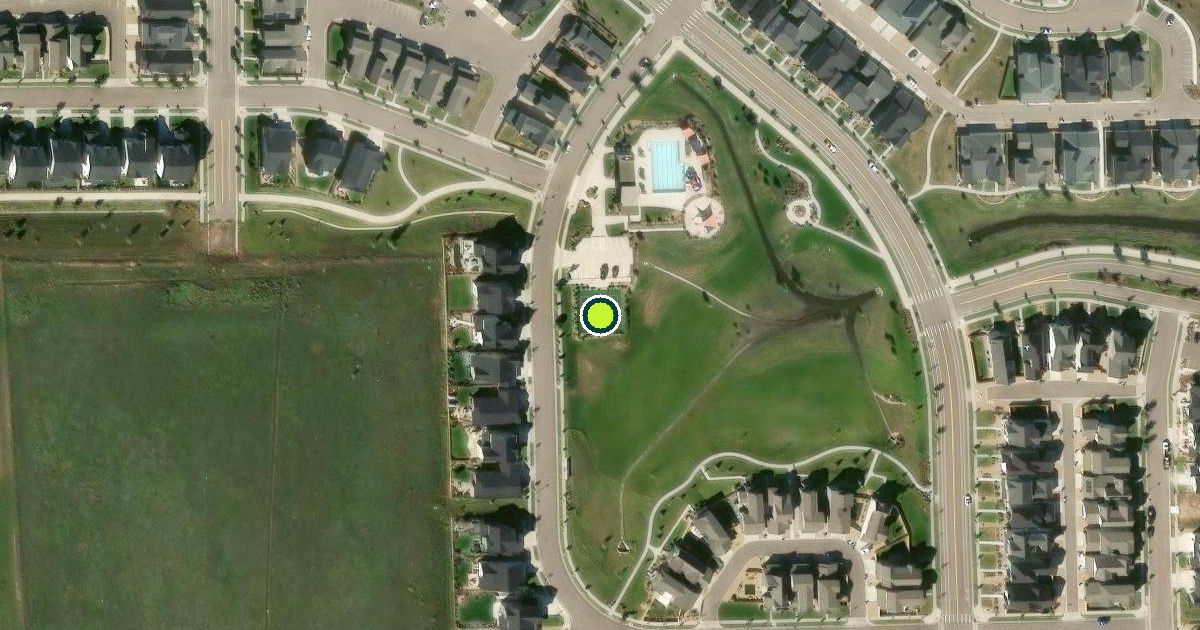 Satellite view of Timnath Pickleball Courts