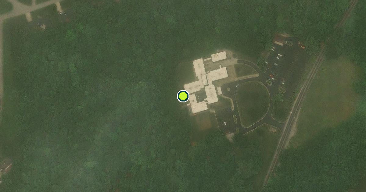 Satellite view of Tippecanoe County Pickleball Courts