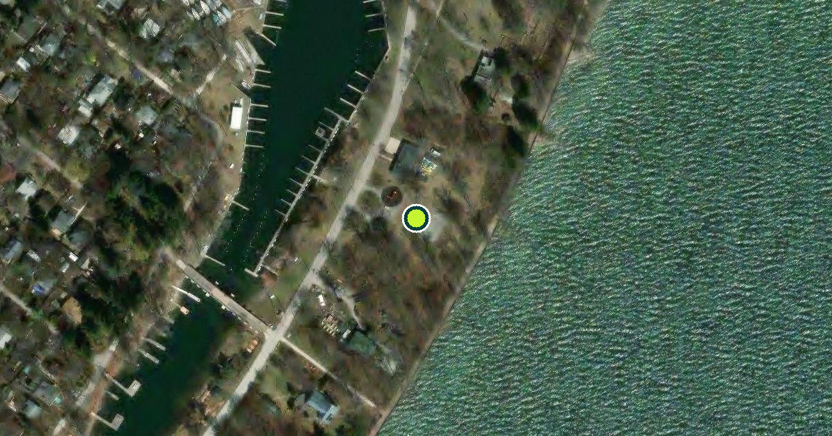 Satellite view of Toronto Pickleball Courts