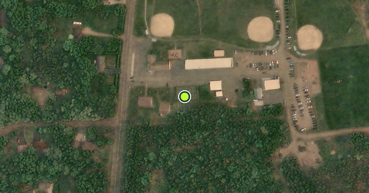 Satellite view of Town of Lafayette Pickleball Courts