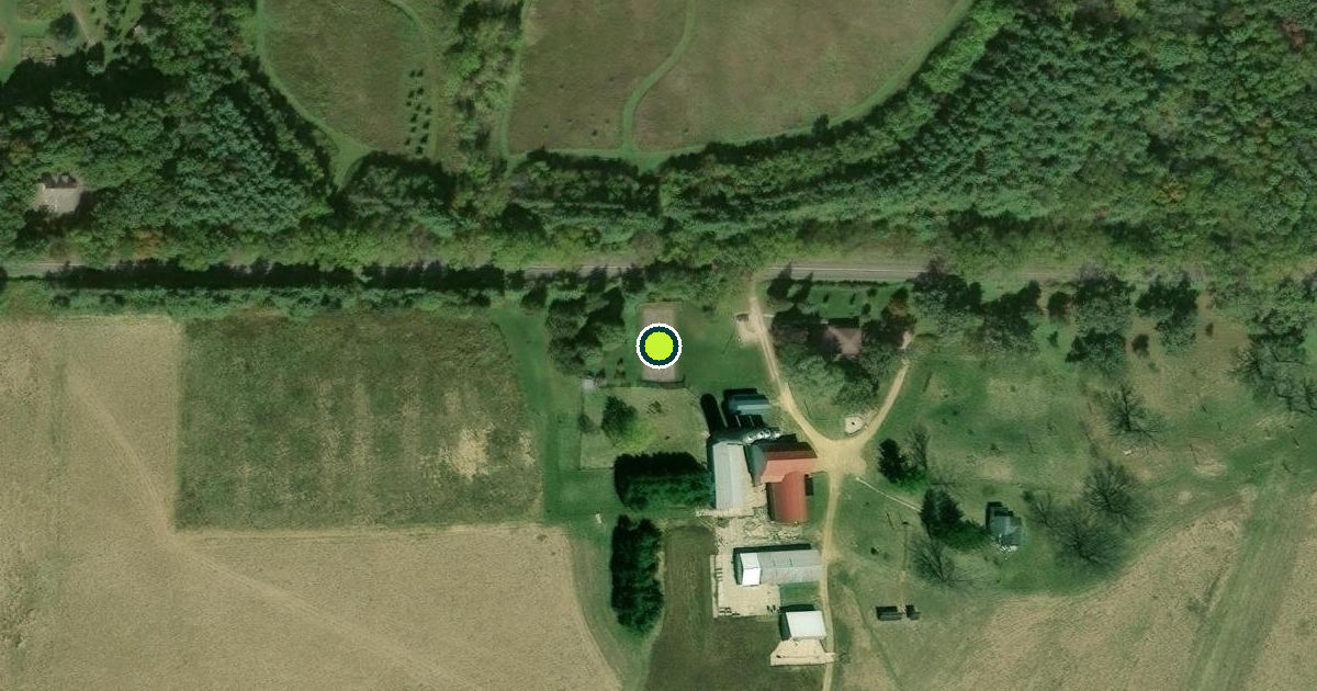 Satellite view of Town of Montrose Pickleball Courts