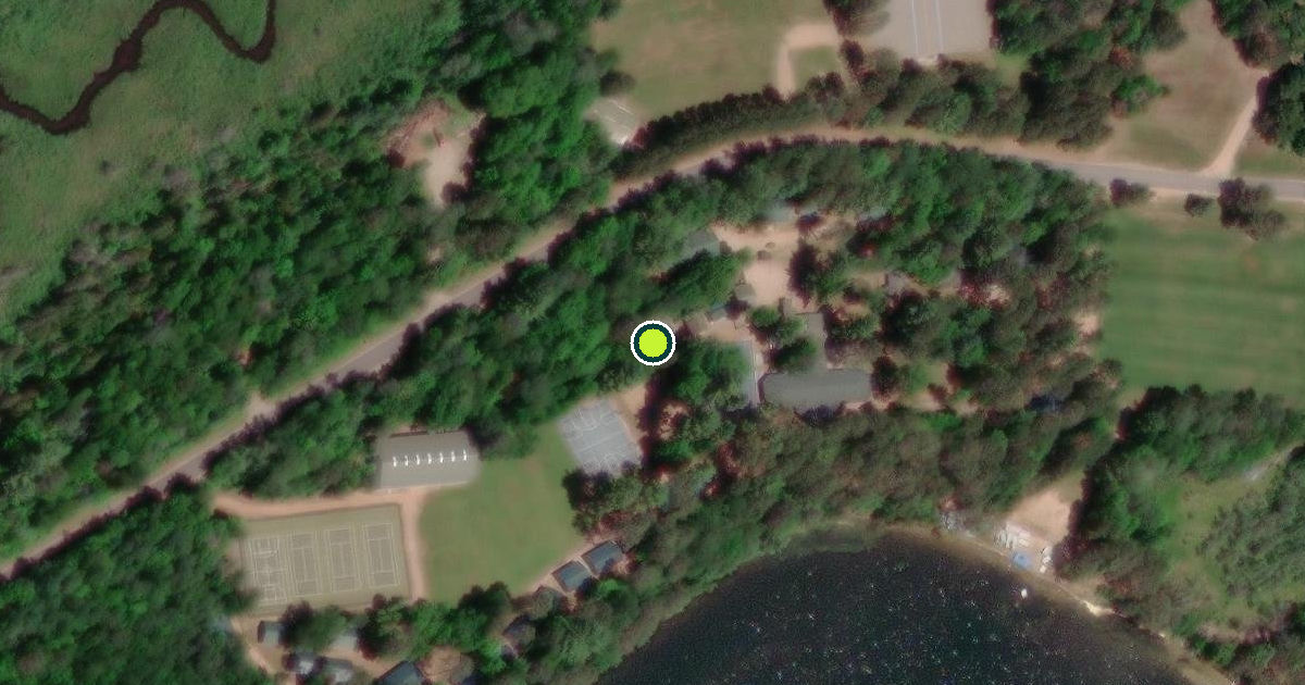 Satellite view of Town of Stella Pickleball Courts