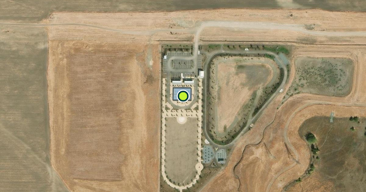 Satellite view of Tracy Pickleball Courts