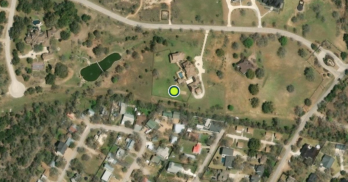 Satellite view of Travis County Pickleball Courts