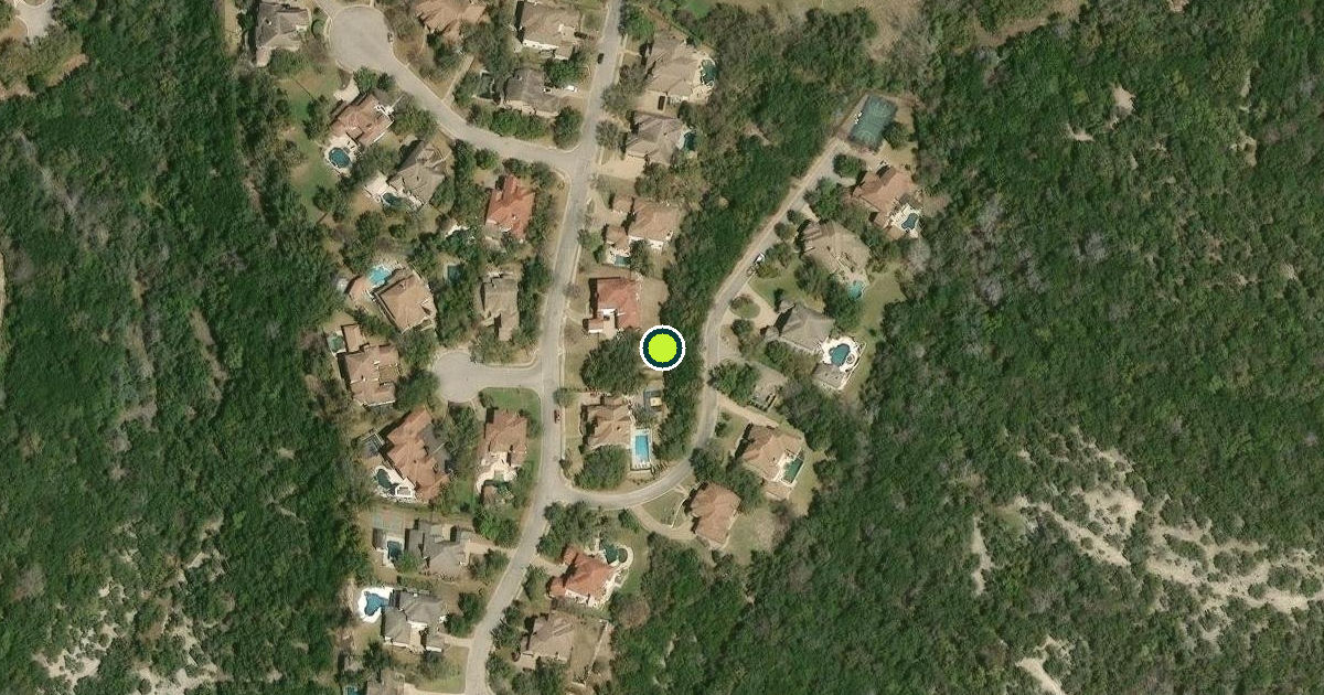 Satellite view of Travis County Pickleball Courts