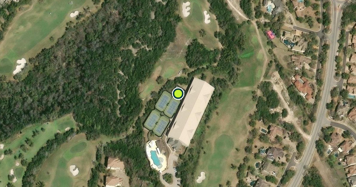 Satellite view of Travis County Pickleball Courts
