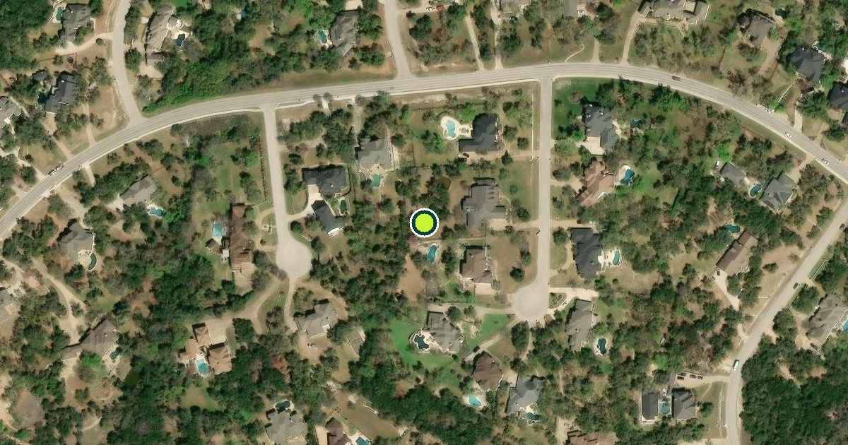 Satellite view of Travis County Pickleball Courts