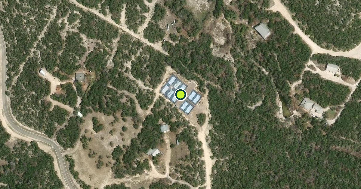 Satellite view of Travis County Pickleball Courts