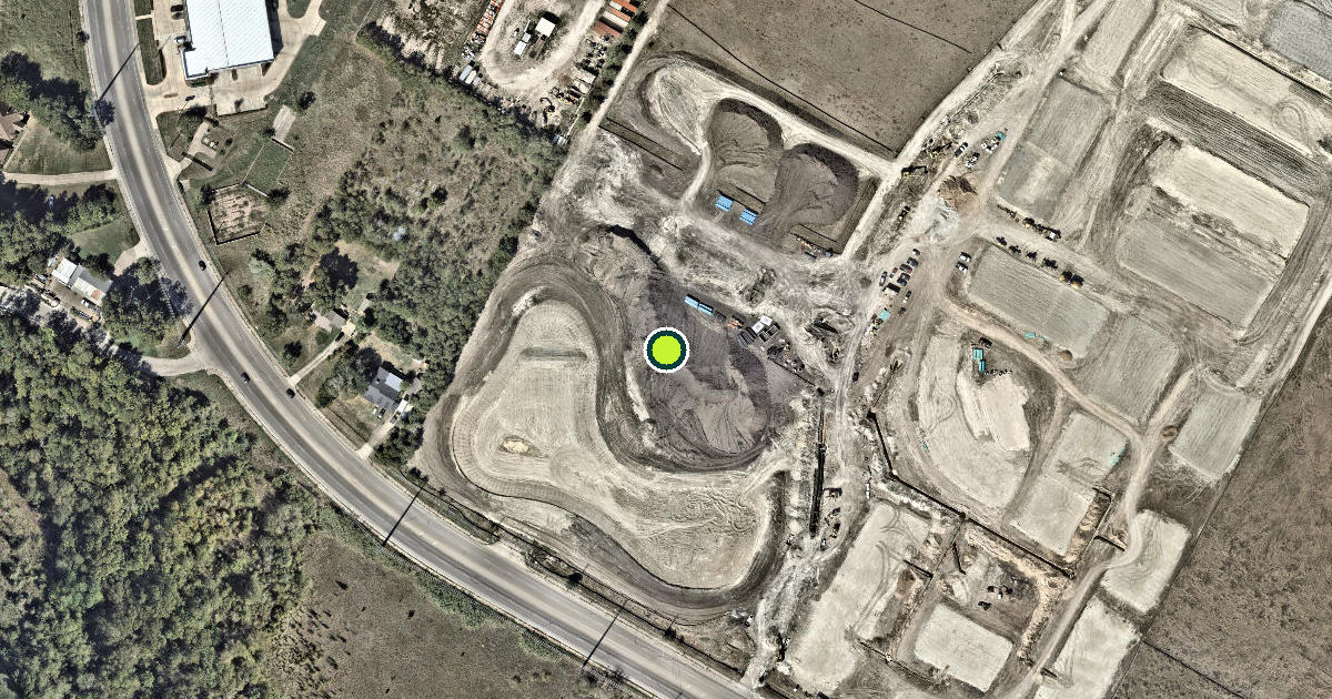 Satellite view of Travis County Pickleball Courts
