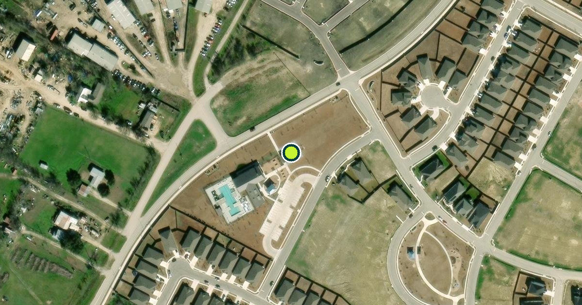 Satellite view of Travis County Pickleball Courts