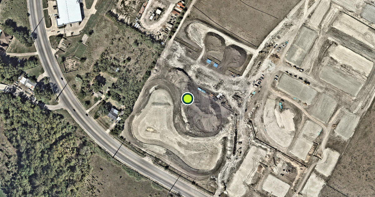 Satellite view of Travis County Pickleball Courts