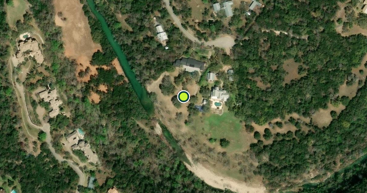 Satellite view of Travis County Pickleball Courts