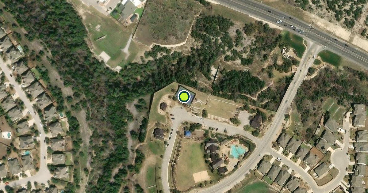 Satellite view of Travis County Pickleball Courts
