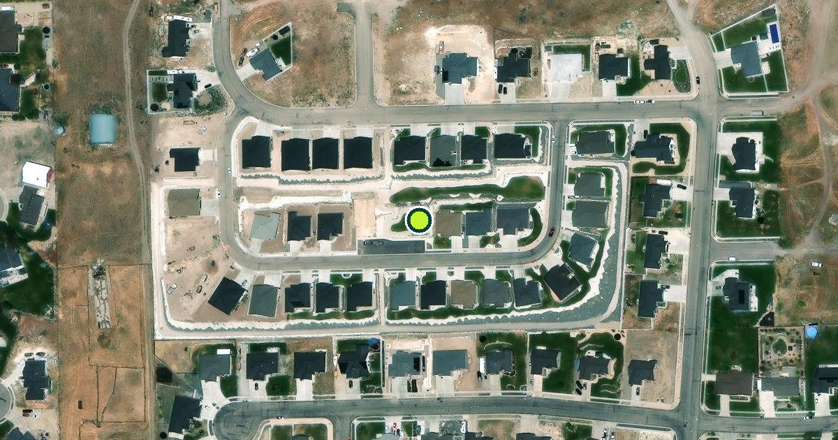 Satellite view of Tremonton Pickleball Courts