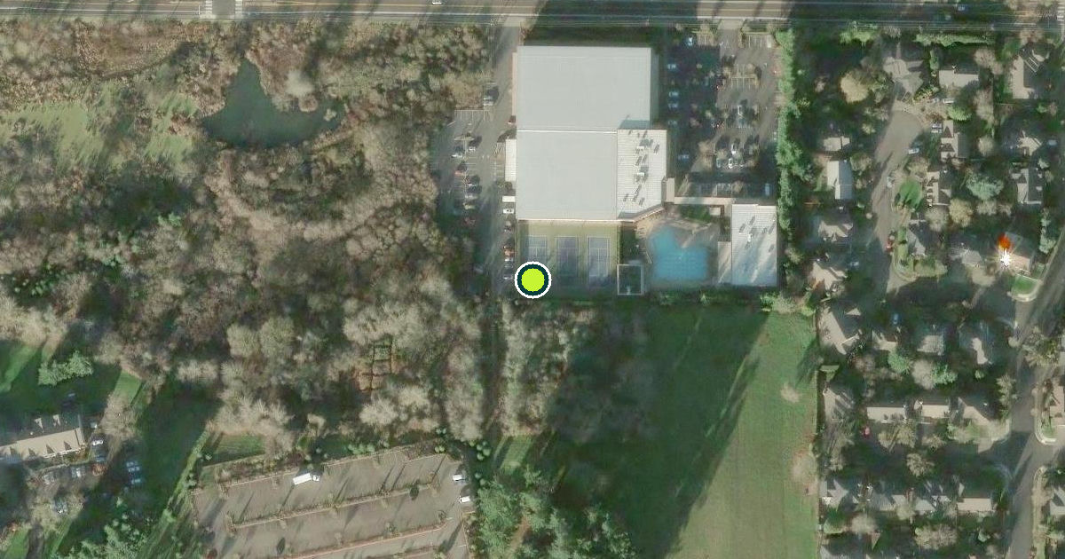 Satellite view of Tualatin Pickleball Courts