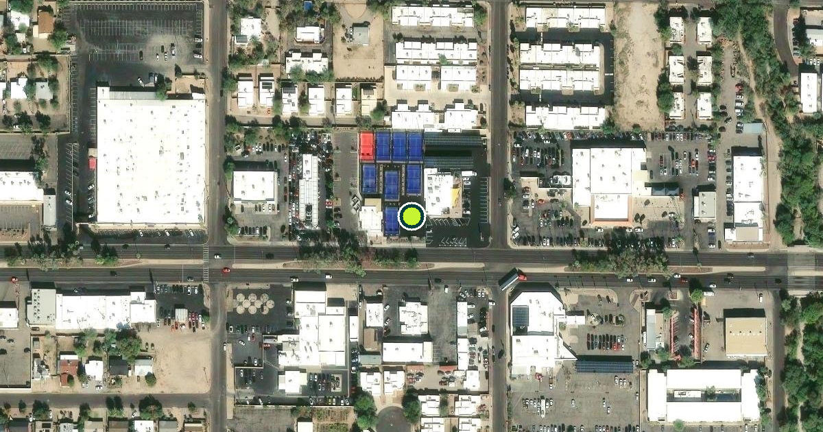 Satellite view of Tucson Pickleball Courts