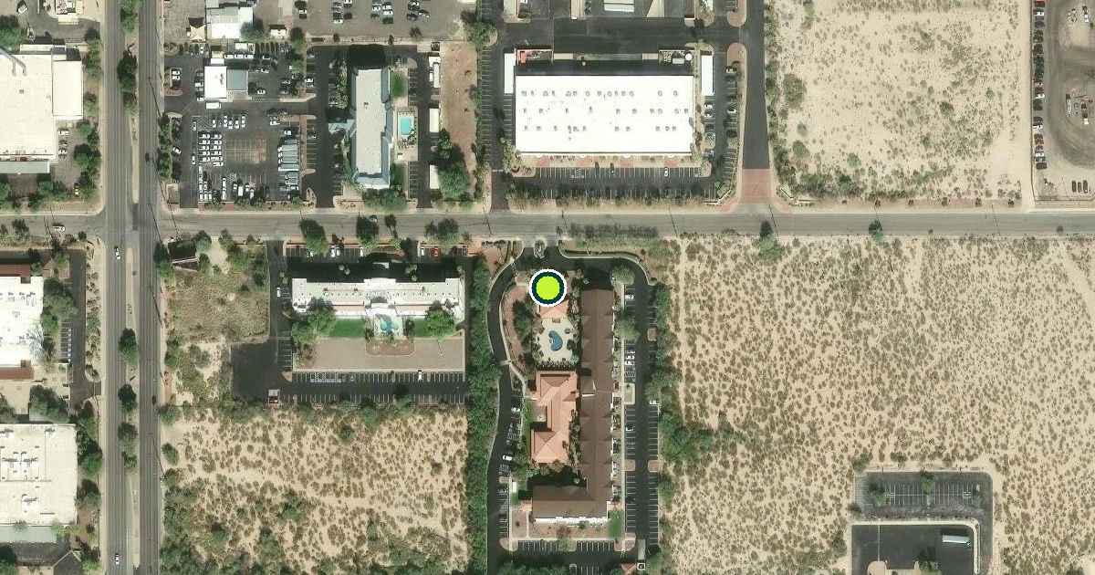 Satellite view of Tucson Pickleball Courts