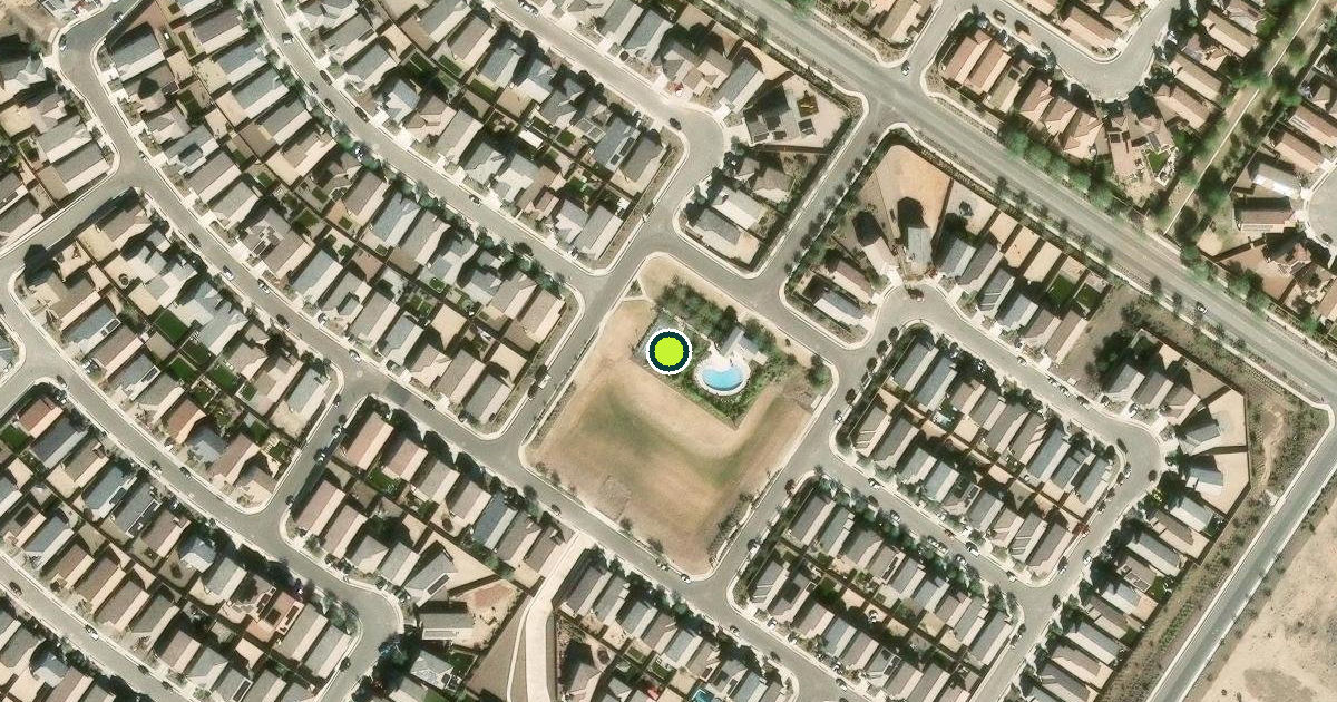 Satellite view of Tucson Pickleball Courts