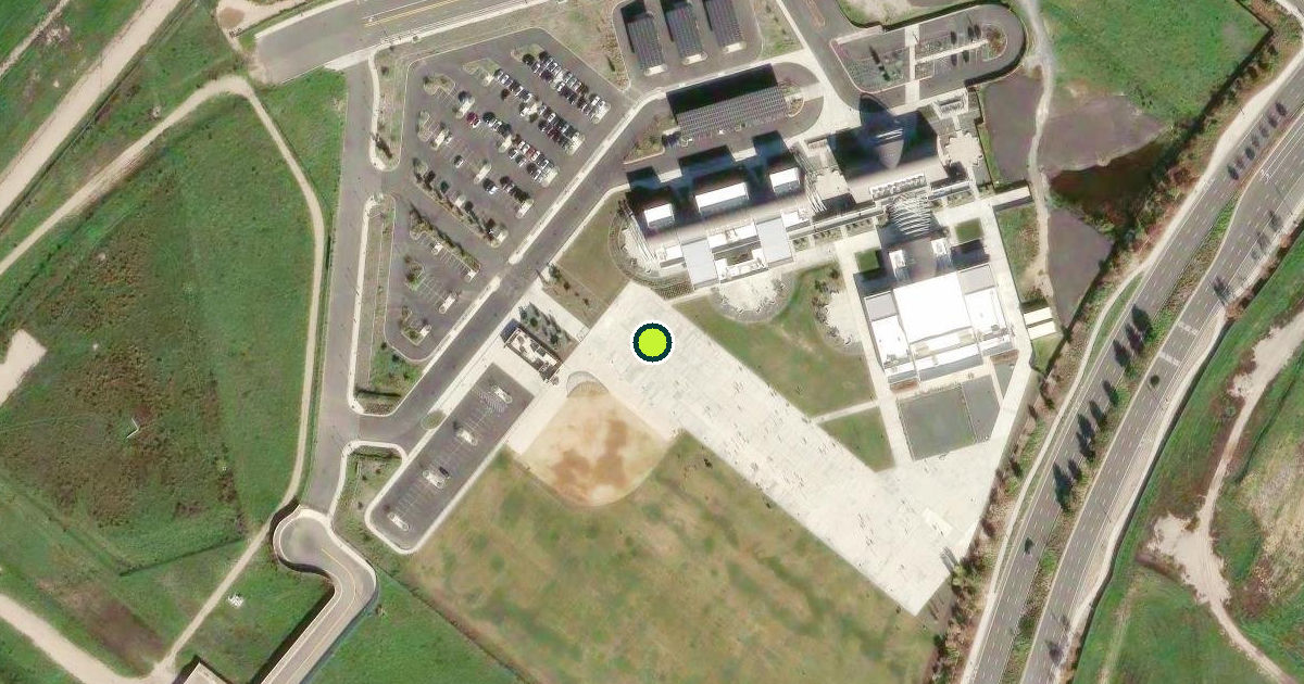 Satellite view of Tustin Pickleball Courts