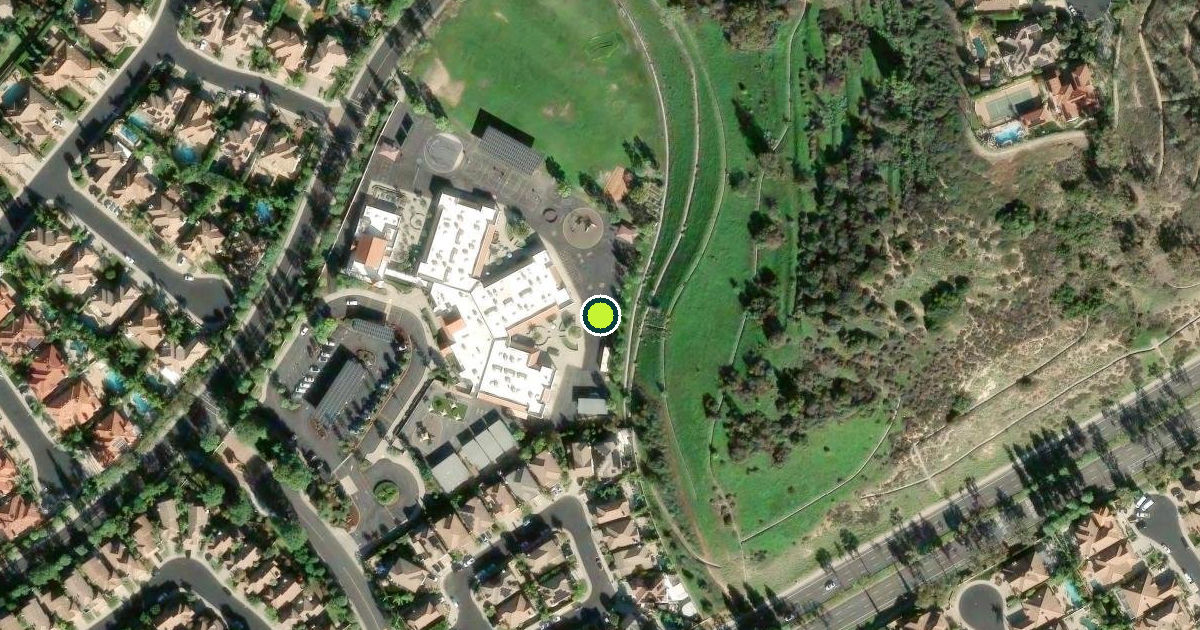 Satellite view of Tustin Pickleball Courts
