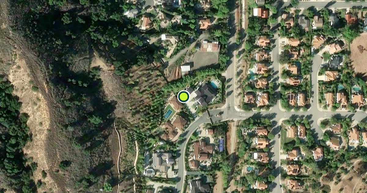 Satellite view of Unincorporated Santa Monica Mountains Pickleball Courts