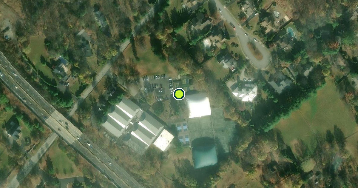 Satellite view of Upper Dublin Township Pickleball Courts