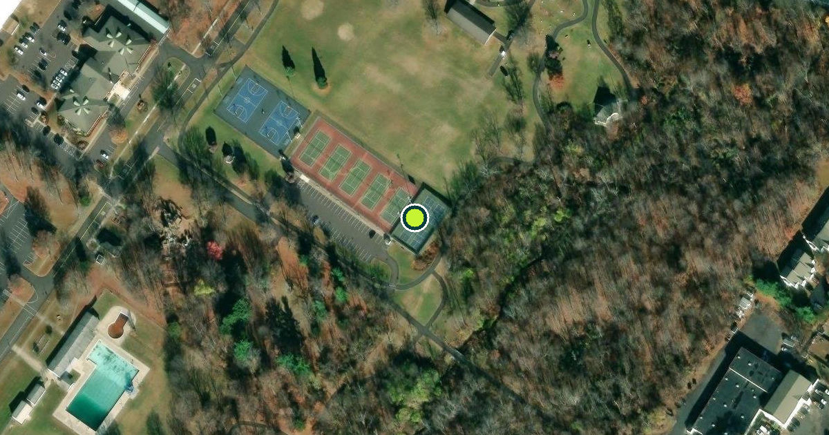 Satellite view of Upper Gwynedd Township Pickleball Courts