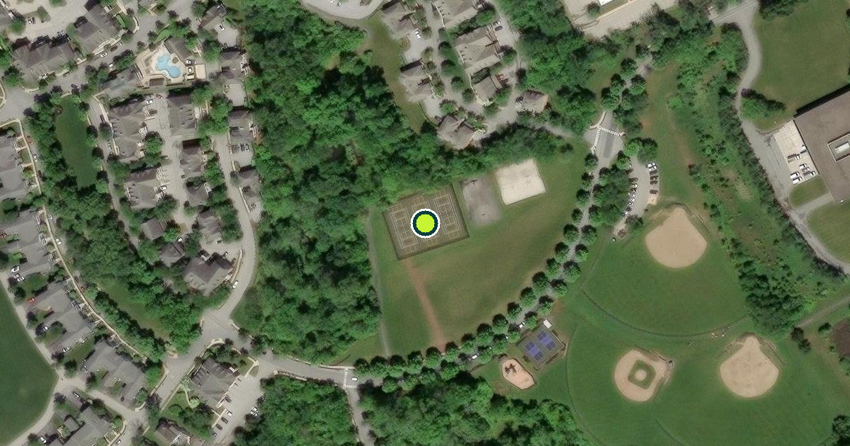 Satellite view of Uwchlan Township Pickleball Courts