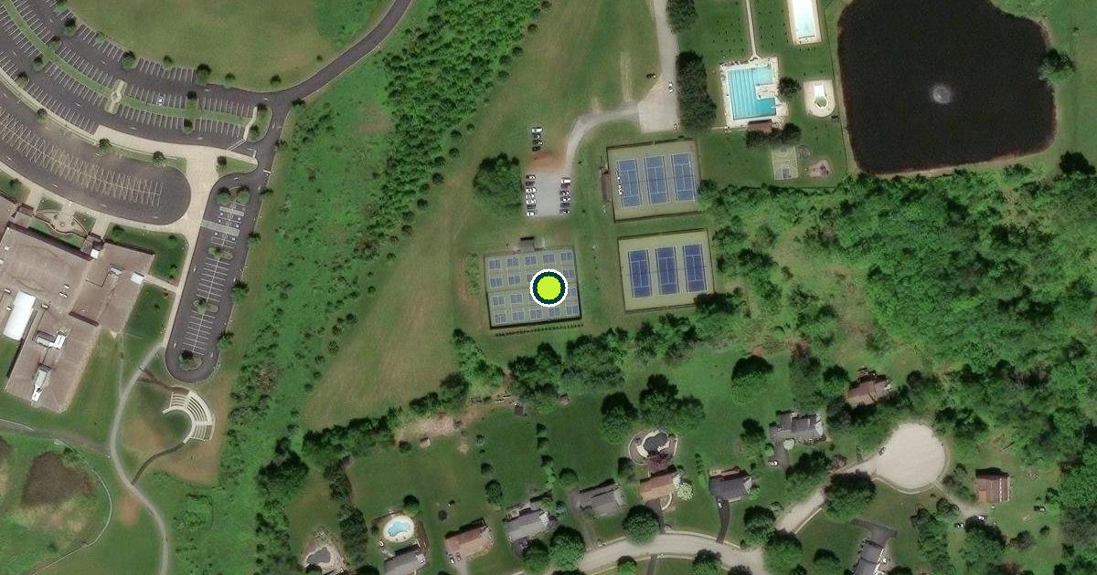 Satellite view of Uwchlan Township Pickleball Courts